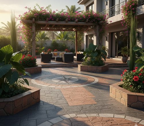 decorative concrete design and construction