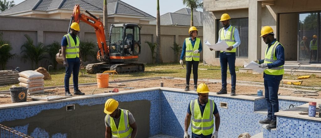 swimming pool design construction lagos