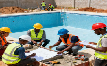 swimming pool construction company