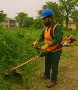 vegetation clearing land